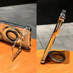 Samsung Galaxy A15 5G Original Luxury Magnifier Ring Stand Shockproof Airbags Corner Case