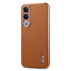 Vivo V70 FE 5G Gold Electroplated Carbon Fiber Texture Case