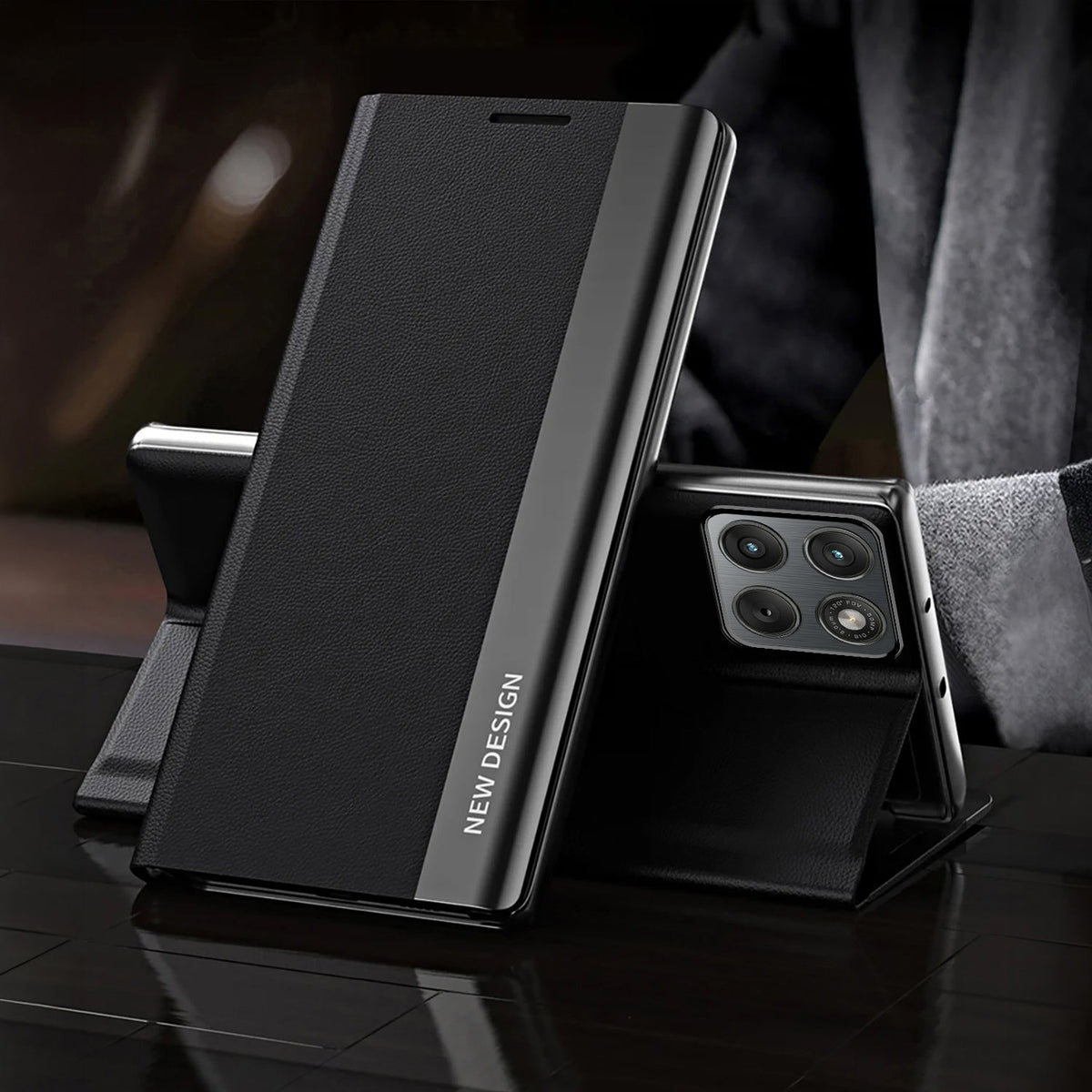 Motorola Edge 70 5G Flip Leather Case