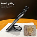 Motorola Edge 70 5G Luxury Four Corner Invincible Bracket Ring Stand Case