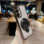 Samsung Galaxy A17 5G Premium Billion Wheel Rotating Shockproof Airbags Case