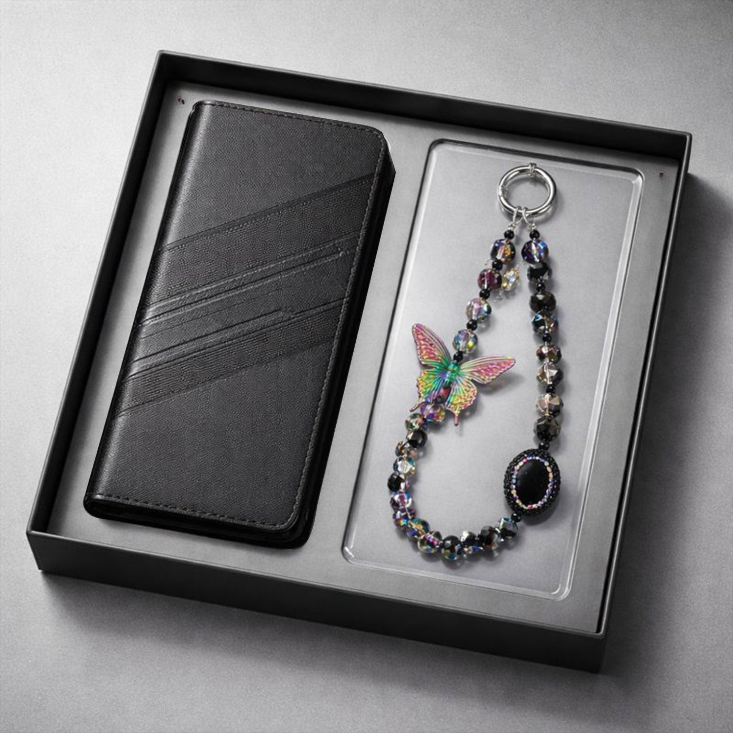 Samsung Galaxy A36 5G Retro PU Leather Magnetic Wallet Flip Case with Charm Strap