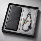 Vivo V50 5G Retro PU Leather Magnetic Wallet Flip Case with Charm Strap