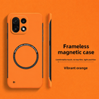 OnePlus 15 5G Frameless Magnetic Wireless Charging Case - Ultra-Slim Clear MagSafe Compatible Cover