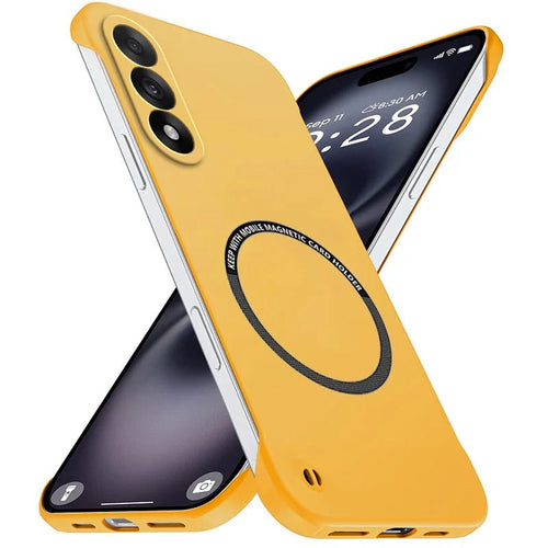 OnePlus Nord 5 5G Frameless Magnetic Wireless Charging Case - Ultra-Slim Clear MagSafe Compatible Cover