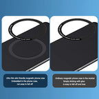 Oppo Reno14 5G Frameless Magnetic Wireless Charging Case — Ultra-Slim Clear MagSafe Compatible Cover