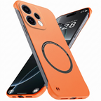 Oppo Reno15 5G Frameless Magnetic Wireless Charging Case — Ultra-Slim Clear MagSafe Compatible Cover