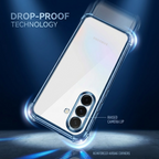 Samsung Galaxy A36 5G Anti-Yellow Electroplating Transparent Airbags Case