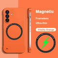 Samsung Galaxy A36 5G Frameless Magnetic Wireless Charging Case - Ultra-Slim Clear MagSafe Compatible Cover