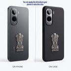Vivo T5 Pro 5G Compatible Satyamev Jayate 3D Metal Emblem Sticker
