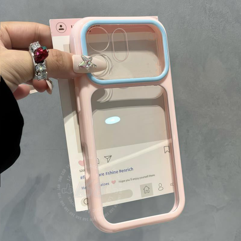 Oppo Reno 15 5G DIY Photo Frame Shockproof TPU Back Case